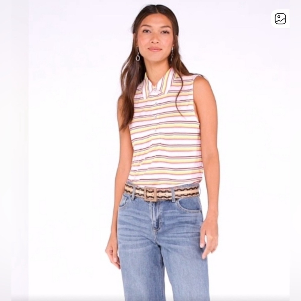 CAbi Tee Up Tee In Electric Style Number 6565
